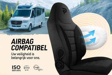 Fiat Ducato 2021 &ndash; heden (Serie 8) &ndash; Camperstoelhoezen Jacquard