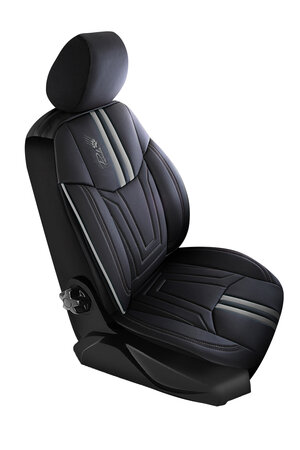 Stoelhoezen Volkswagen T4 – 1990 tot 2003 – Palermo grijs