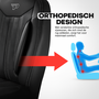 Stoelhoezen Toyota ProAce Max – 2023 tot heden – Atlanta zwart – perfecte pasvorm (met passagiersbank)