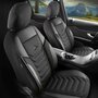 Stoelhoezen Volkswagen Multivan T6 2015 – 2020 – Florida zwart jacquard