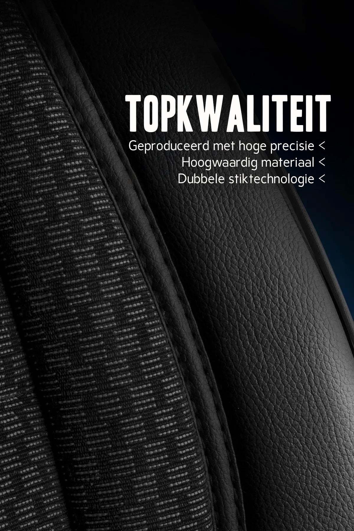 Stoelhoezen BYD ETP3 2024–heden – Prestige zwart/grijs – perfecte pasvorm (Stoel/Stoel)